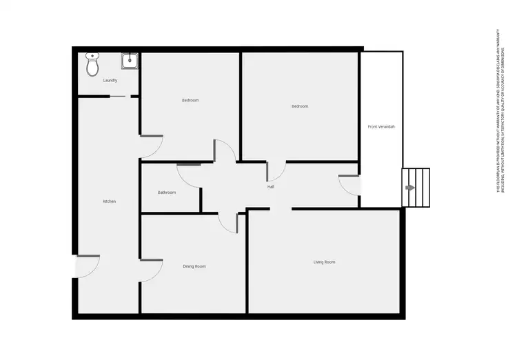 Floorplan of Homely house listing, 11-13 St George St, Stawell VIC 3380