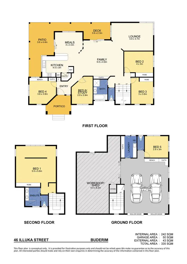 Floorplan of Homely house listing, 46 Illuka Street, Buderim QLD 4556