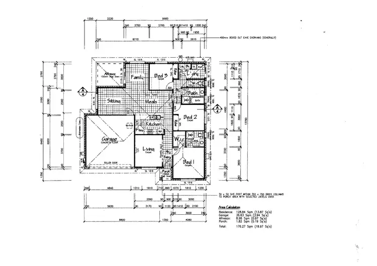Floorplan of Homely house listing, 45A Cooper St, Stawell VIC 3380