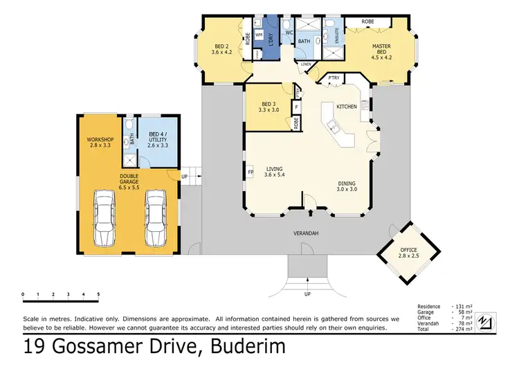 Floorplan of Homely house listing, 19 Gossamer Drive, Buderim QLD 4556