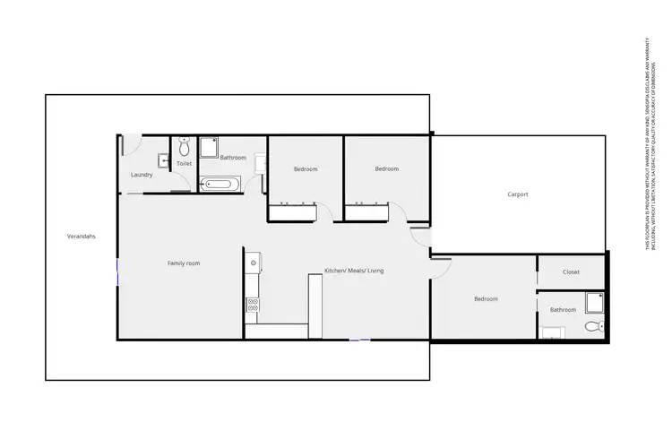 Floorplan of Homely house listing, 34 Codds Flat Rd, Stawell VIC 3380