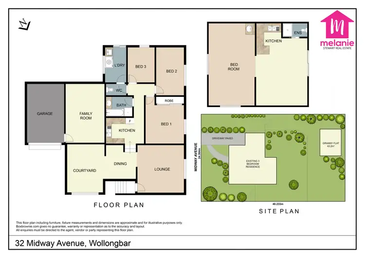 Floorplan of Homely house listing, 32 Midway Ave, Wollongbar NSW 2477