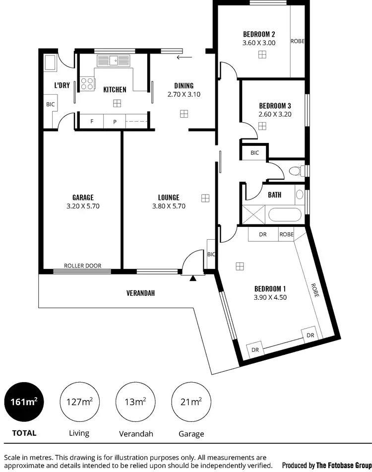 Floorplan of Homely unit listing, Unit 3/6 Seaforth Ave, Hazelwood Park SA 5066