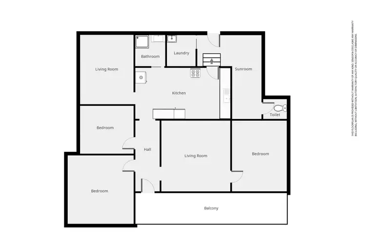 Floorplan of Homely house listing, 3 Clemes St, Stawell VIC 3380