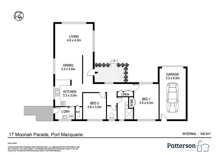 Floorplan of Homely house listing, 17 Moonah Parade, Port Macquarie NSW 2444