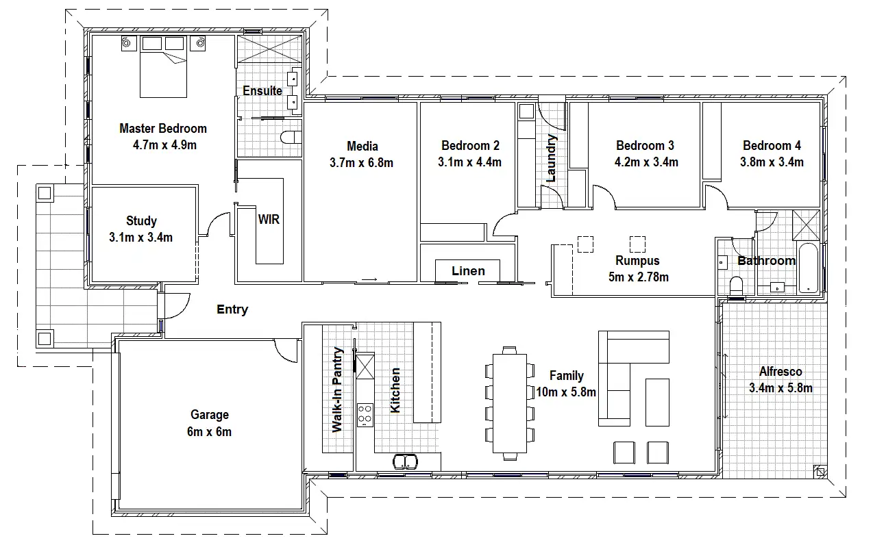 Floorplan of Homely house listing, 12 Ibis Road, Goulburn NSW 2580