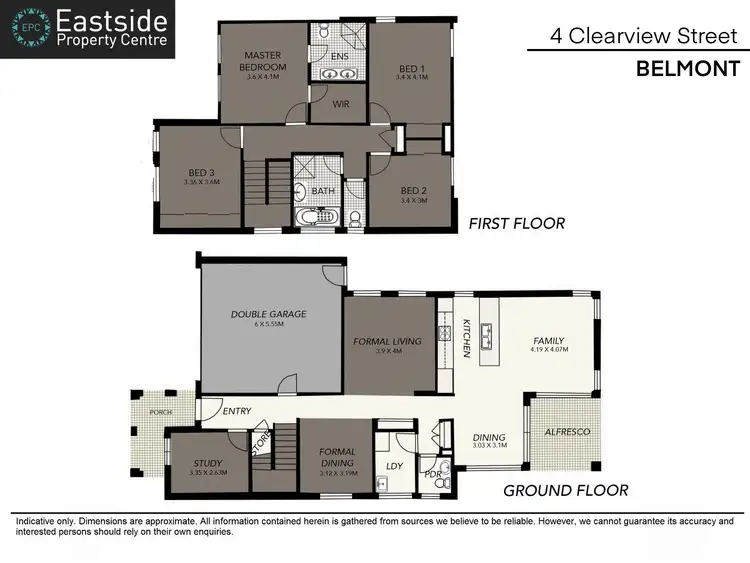 Floorplan of Homely house listing, 4 Clearview St, Belmont QLD 4153