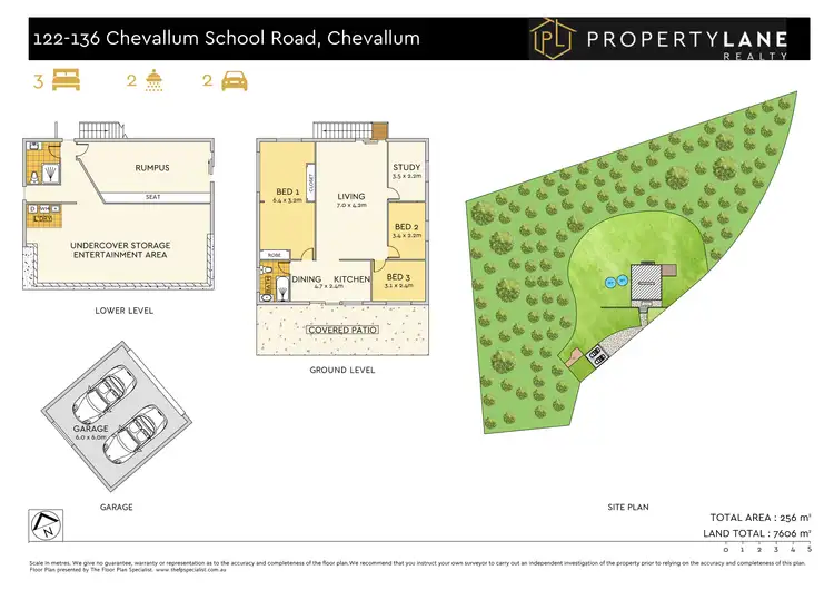 Floorplan of Homely house listing, 122-136 Chevallum School Rd, Chevallum QLD 4555