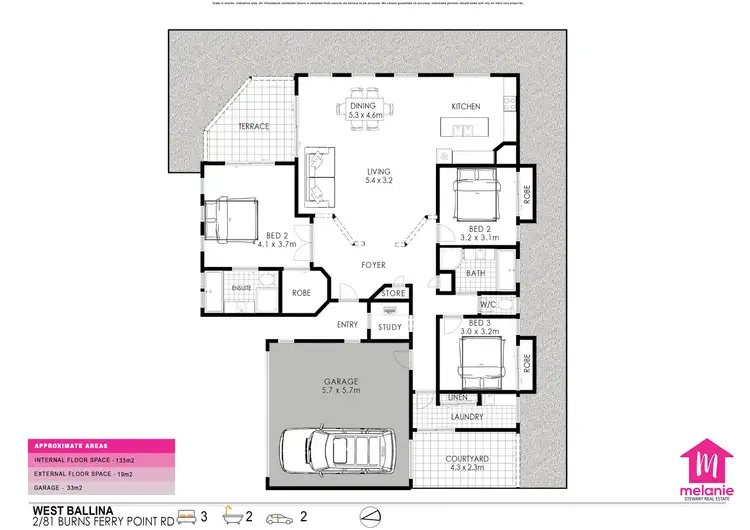Floorplan of Homely house listing, Unit 2/81 Burns Point Ferry Rd, West Ballina NSW 2478