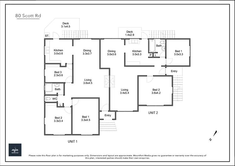 Floorplan of Homely house listing, 80 Scott Rd, Herston QLD 4006