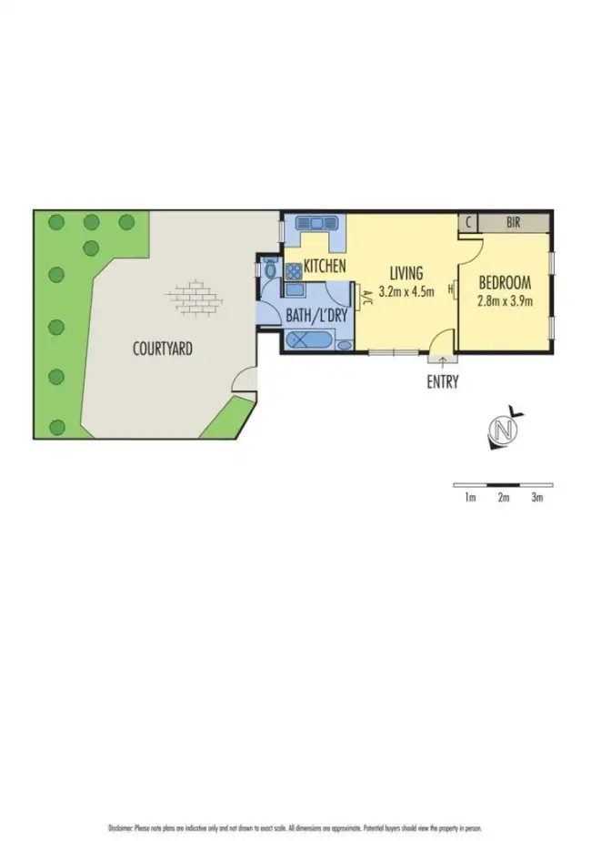 Floorplan of Homely unit listing, Unit 1/31 The Crossway, Keilor East VIC 3033