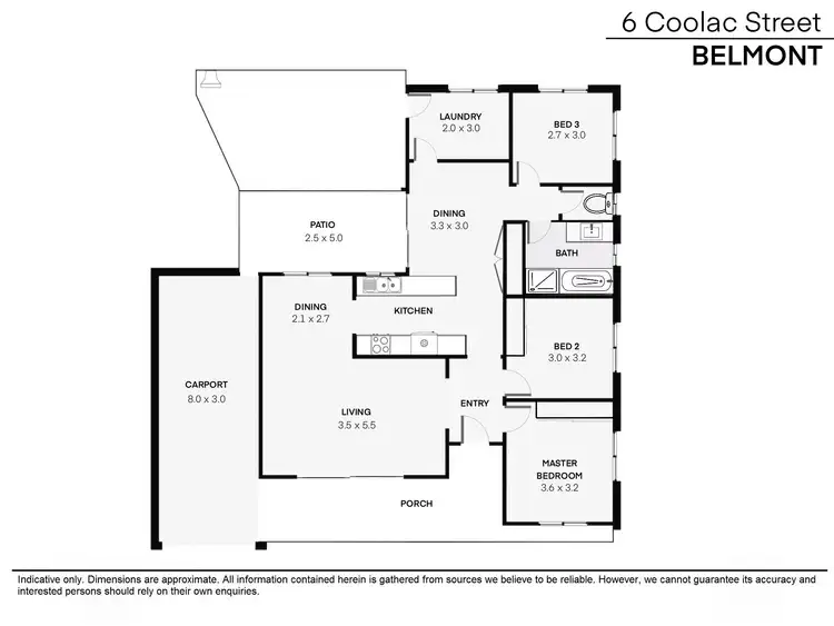 Floorplan of Homely house listing, 6 Coolac St, Belmont QLD 4153