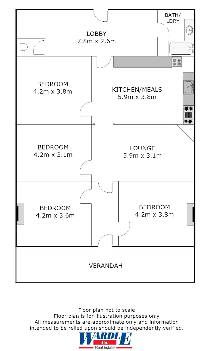 Floorplan of Homely rural property listing, 135 Steggles Rd, Terowie SA 5421