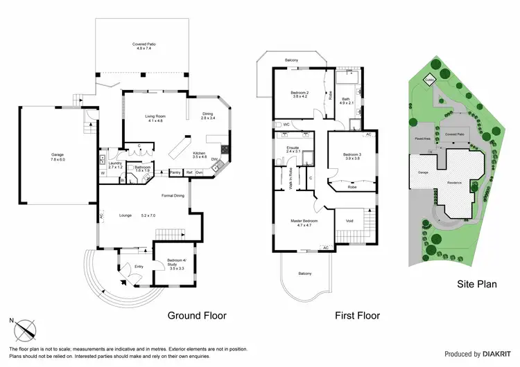 Floorplan of Homely house listing, 20 Weyburn Place, Avondale Heights VIC 3034