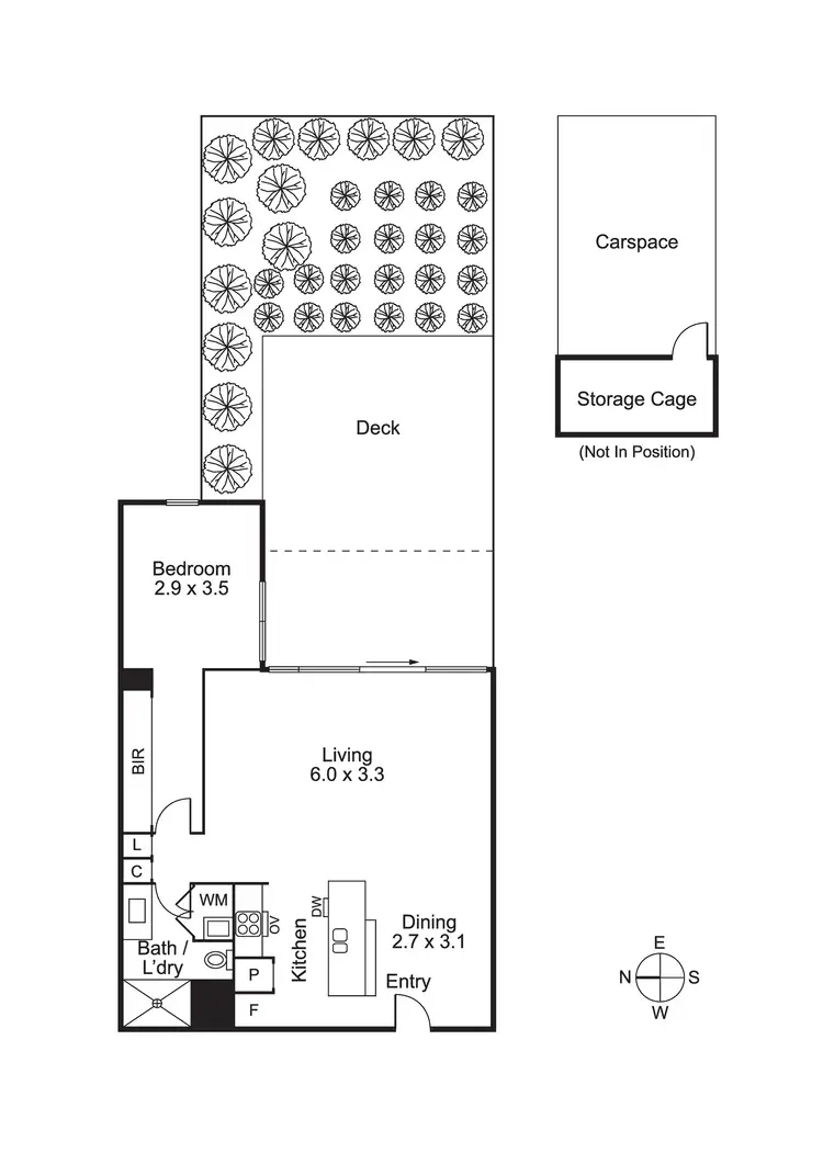 Floorplan of Homely apartment listing, Apartment 4/34 Warleigh Gr, Brighton VIC 3186