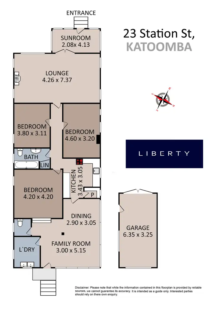 Floorplan of Homely house listing, 23 Station St, Katoomba NSW 2780
