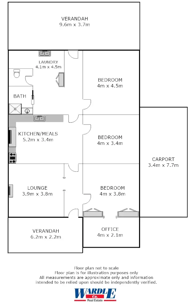 Floorplan of Homely house listing, 16 Mill St, Laura SA 5480