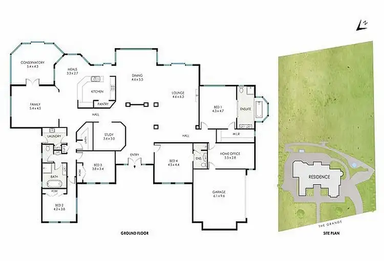 Floorplan of Homely house listing, 35 The Grange, Picton NSW 2571