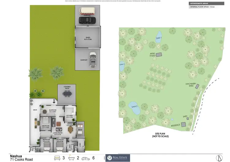 Floorplan of Homely rural property listing, 71 Cooks Rd, Nashua NSW 2479
