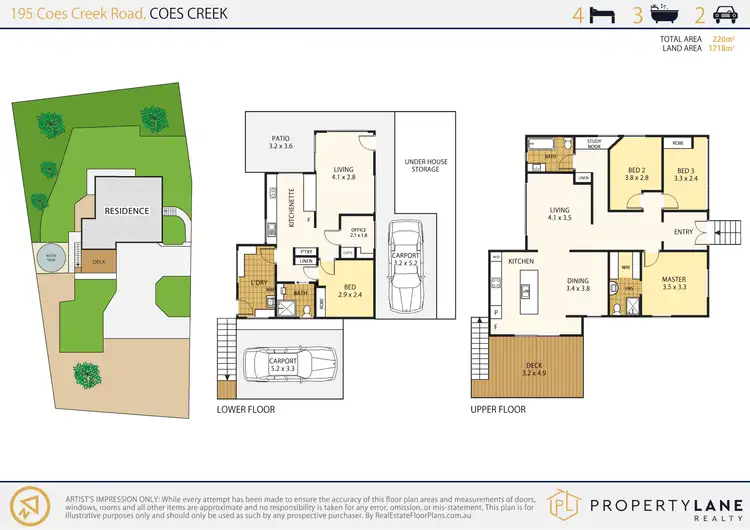 Floorplan of Homely house listing, 183 Coes Creek Rd, Coes Creek QLD 4560