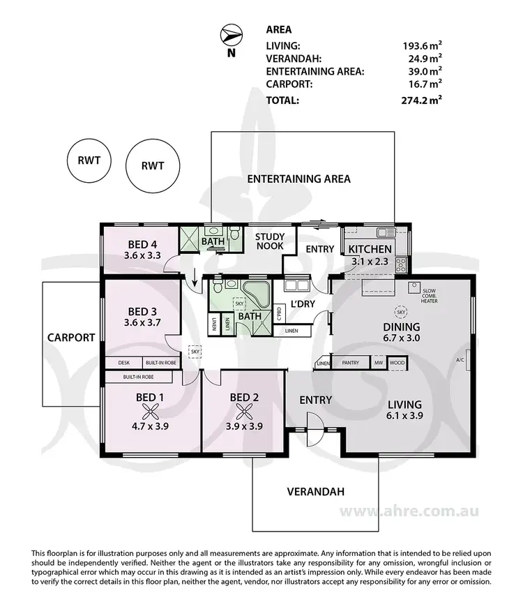 Floorplan of Homely house listing, 1470 Long Valley Rd, Strathalbyn SA 5255