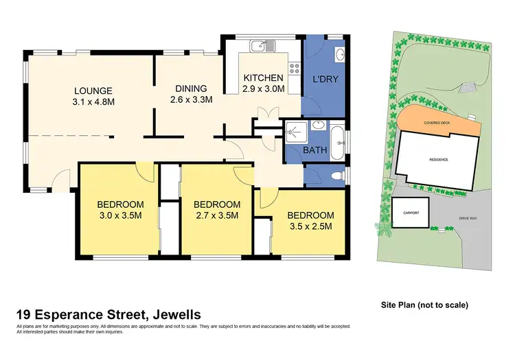 Floorplan of Homely house listing, 19 Esperance St, Jewells NSW 2280