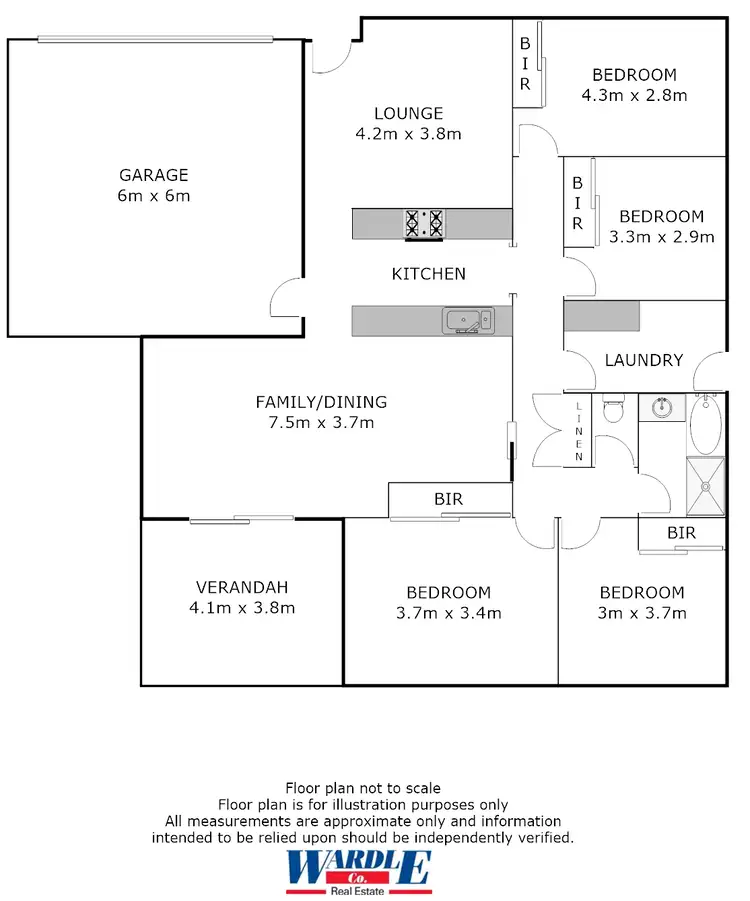 Floorplan of Homely house listing, 10 Upton Drive, Port Pirie SA 5540
