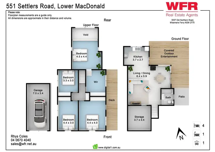 Floorplan of Homely house listing, 551 Settlers Rd, Lower Macdonald NSW 2775