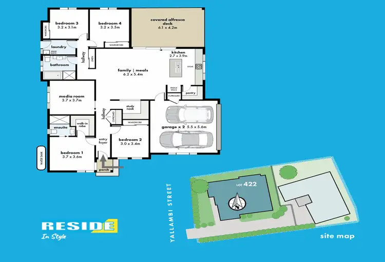 Floorplan of Homely house listing, 6 Yallambi St, Picton NSW 2571