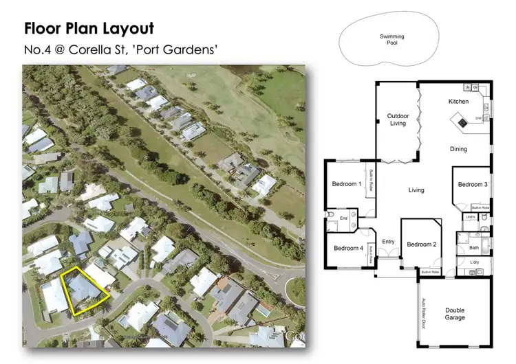 Floorplan of Homely house listing, 4 Corella St, Port Douglas QLD 4877