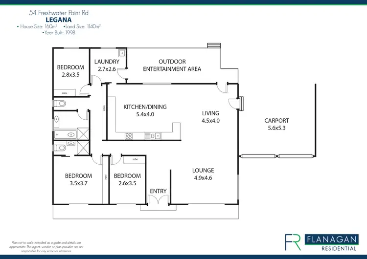Floorplan of Homely house listing, 54 Freshwater Point Rd, Legana TAS 7277