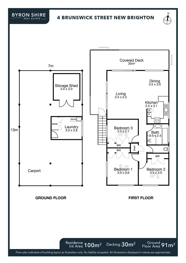 Floorplan of Homely house listing, 4 Brunswick Street, New Brighton NSW 2483