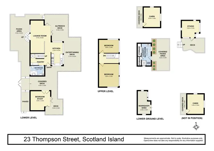 Floorplan of Homely house listing, 23 Thompson St, Scotland Island NSW 2105