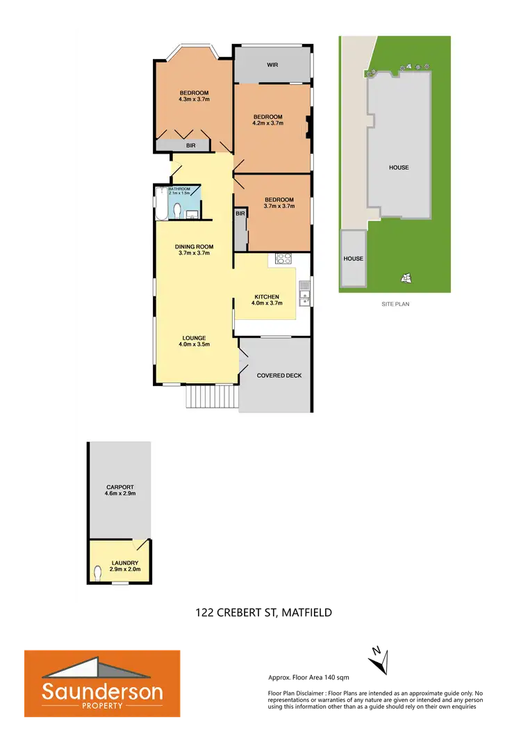 Floorplan of Homely house listing, 122 Crebert St, Mayfield NSW 2304