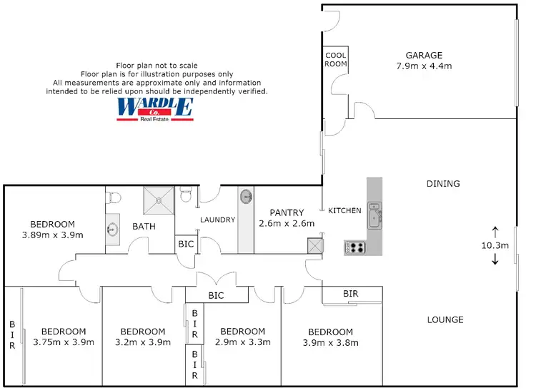 Floorplan of Homely rural property listing, 536 Avonmore Rd, Wirrabara SA 5481