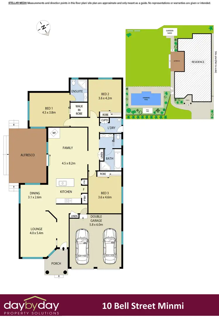 Floorplan of Homely house listing, 10 Bell St, Minmi NSW 2287