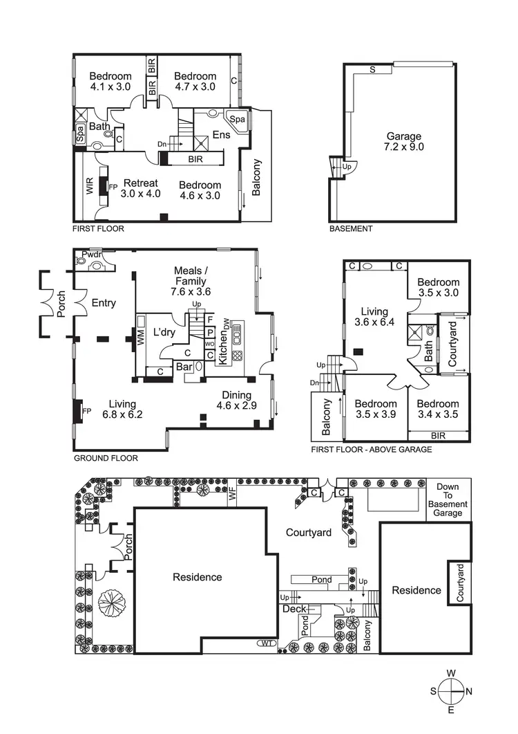 Floorplan of Homely house listing, 1 Yuille St, Brighton VIC 3186