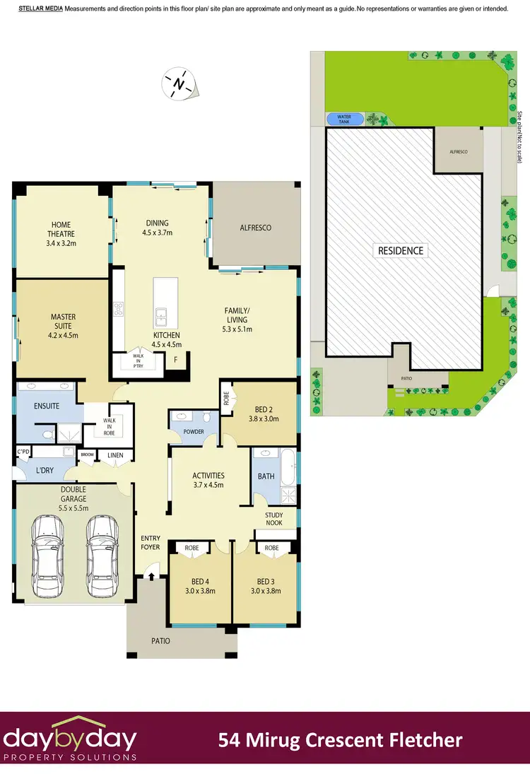 Floorplan of Homely house listing, 54 Mirug Cres, Fletcher NSW 2287