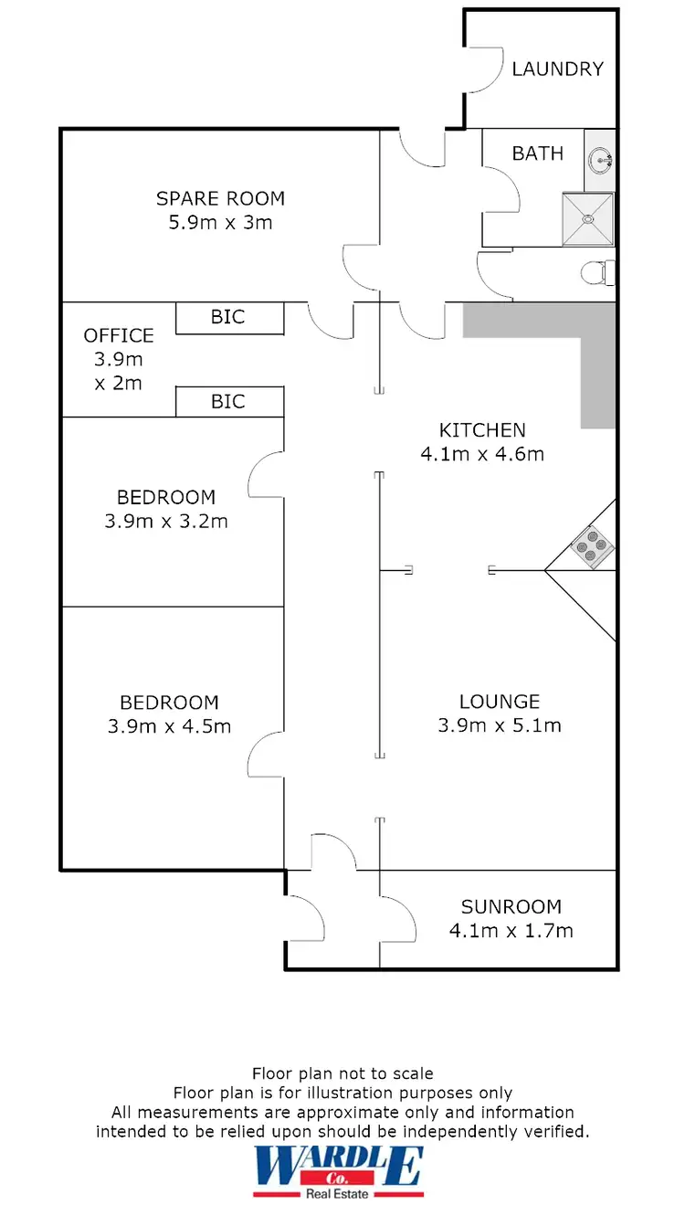 Floorplan of Homely house listing, 60 Mitchell St, Crystal Brook SA 5523