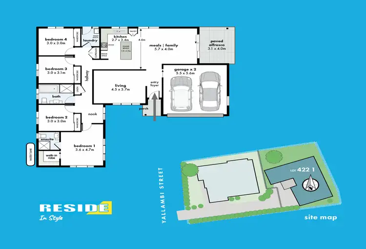 Floorplan of Homely house listing, 6A Yallambi St, Picton NSW 2571