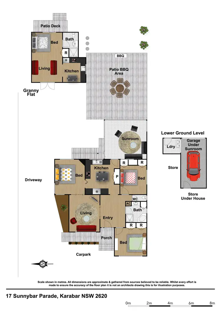Floorplan of Homely house listing, 17 Sunnybar Parade, Queanbeyan NSW 2620
