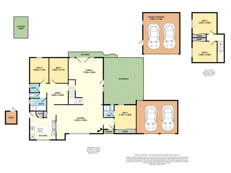 Floorplan of Homely house listing, 4 Alberg Ave, Mount Barker SA 5251
