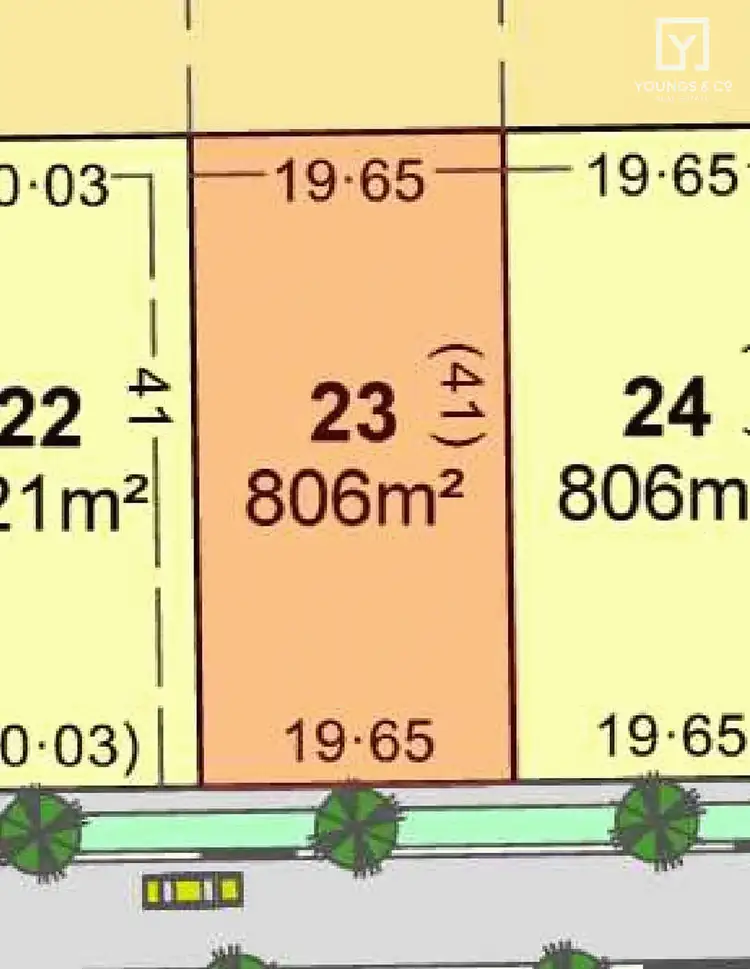Floorplan of Homely land listing, 18 Serpentine Way, Kialla VIC 3631