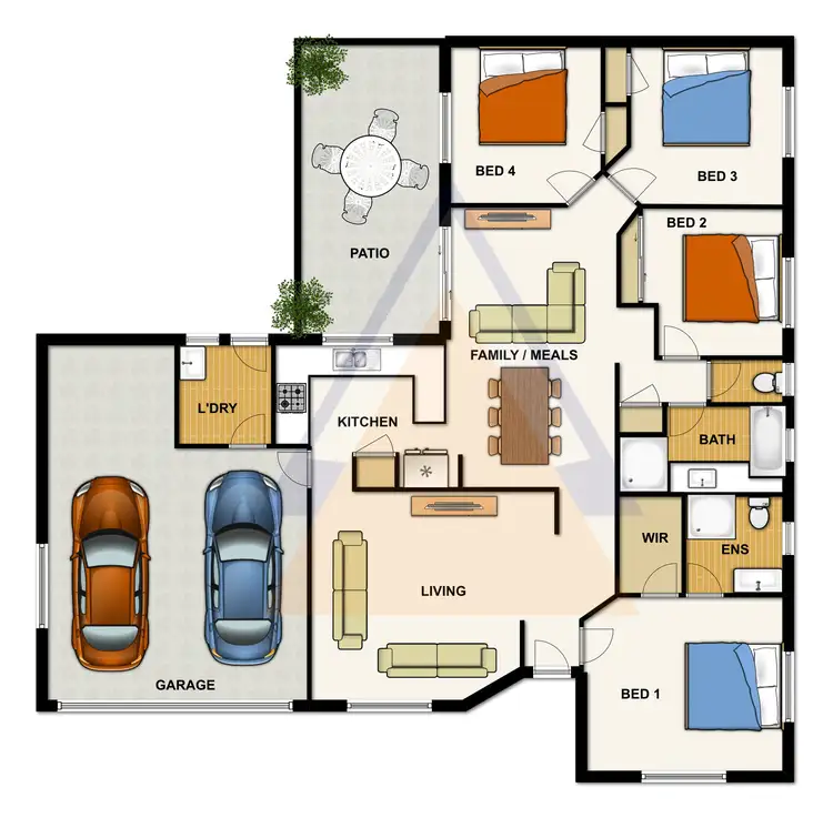 Floorplan of Homely house listing, 36 Benwerrin Rd, Loganholme QLD 4129
