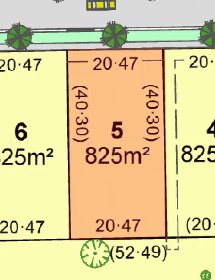 Floorplan of Homely land listing, 17 Serpentine Way, Kialla VIC 3631