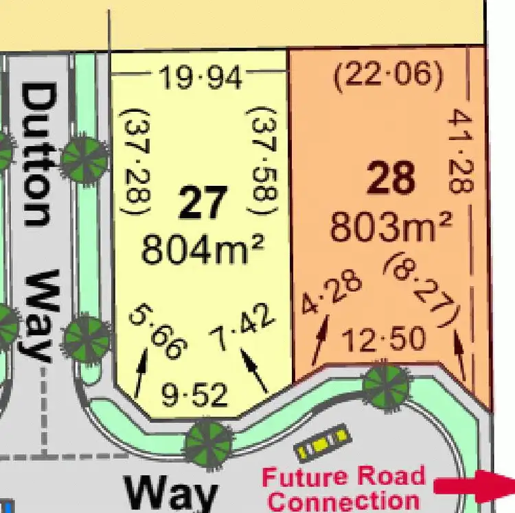 Floorplan of Homely land listing, 28 Serpentine Way, Kialla VIC 3631