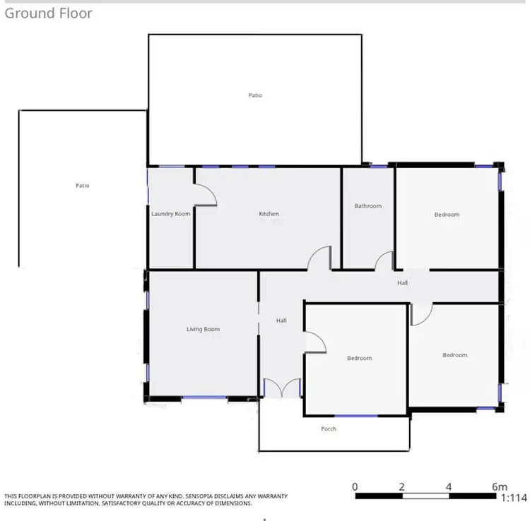 Floorplan of Homely house listing, 23 Macrae St, East Bairnsdale VIC 3875