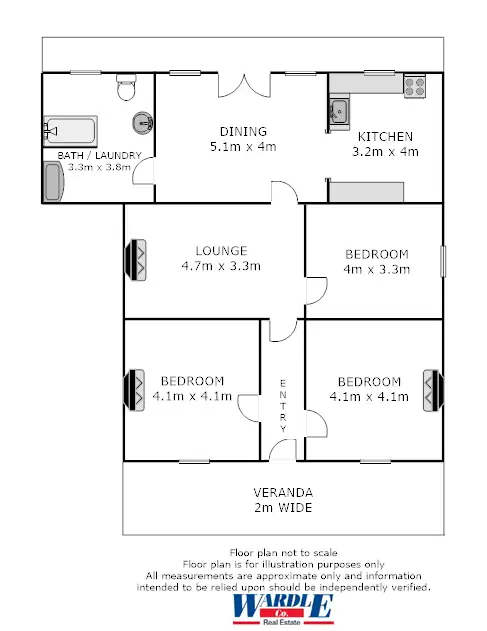 Floorplan of Homely house listing, 33 Mill St, Laura SA 5480