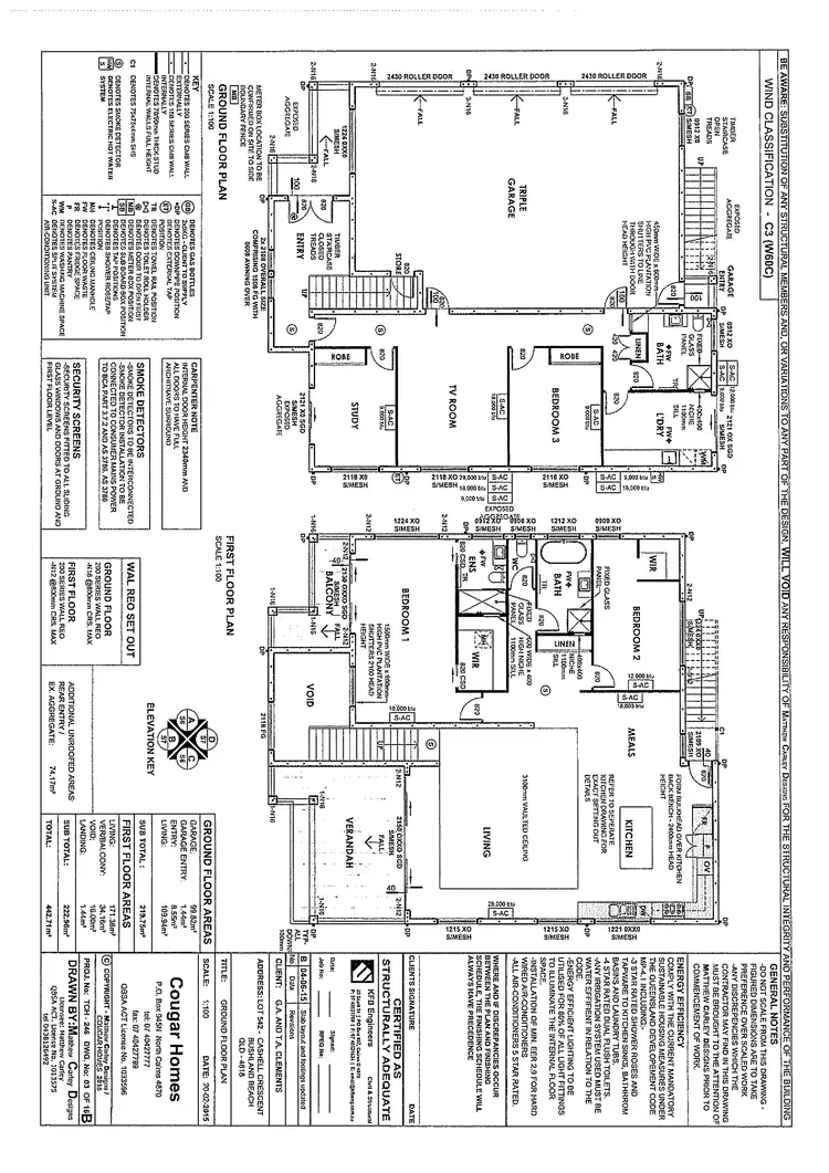 Floorplan of Homely house listing, 15 Cashell Cres, Bushland Beach QLD 4818