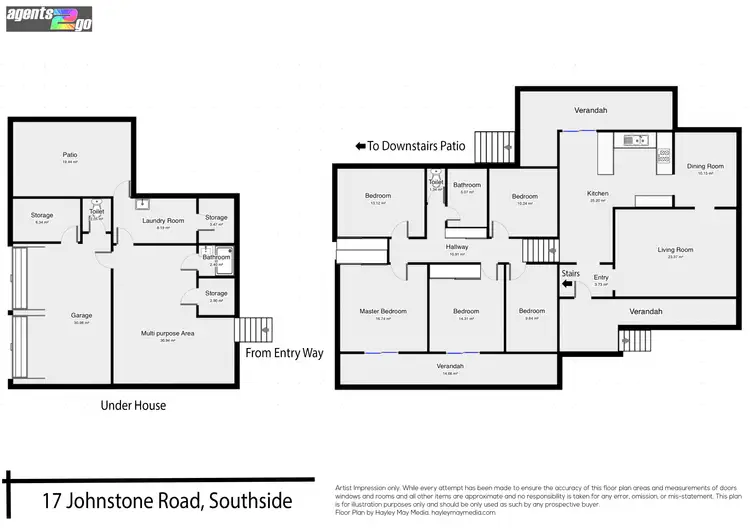 Floorplan of Homely house listing, 17 Johnstone Rd, Southside QLD 4570